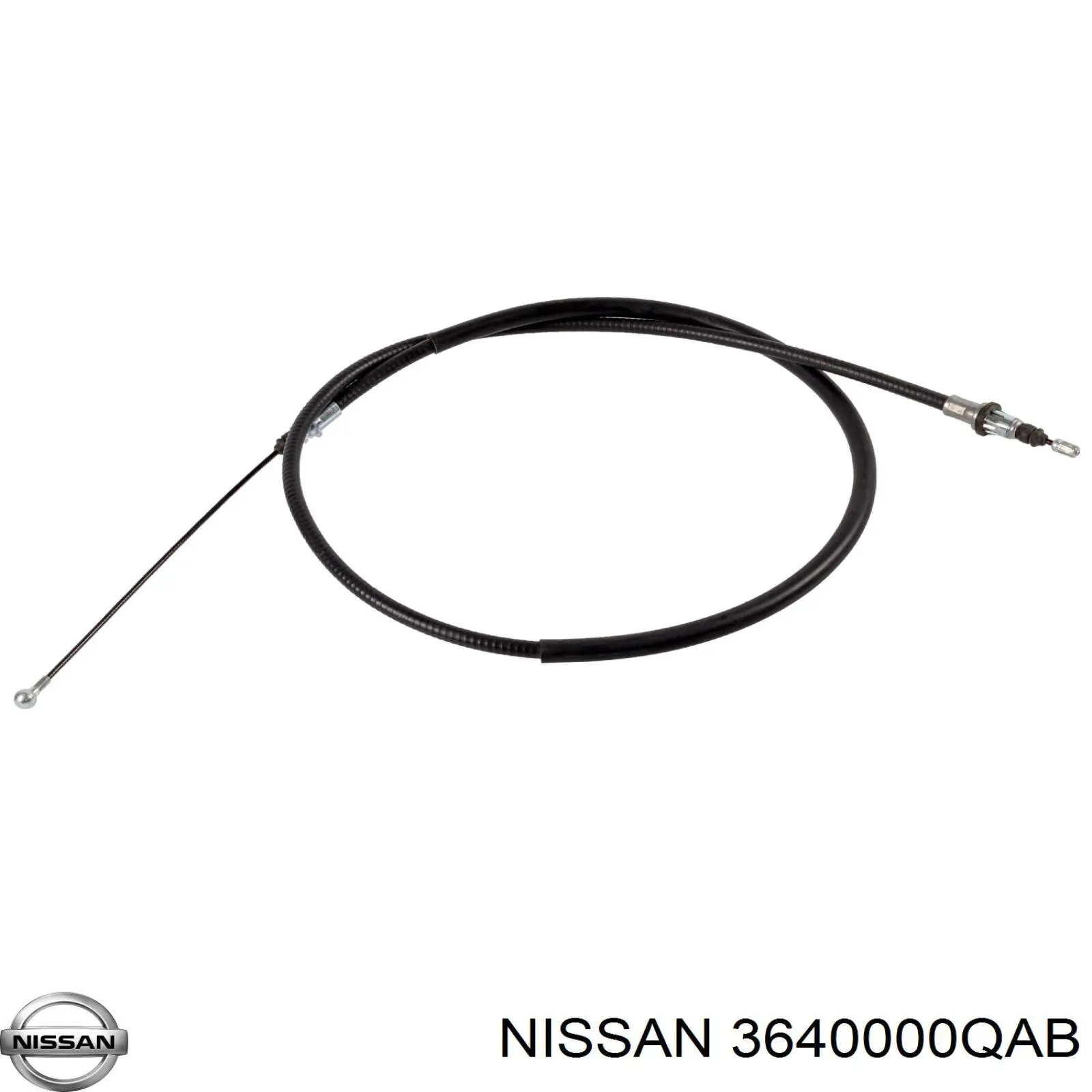 Купити 3640000QAB Nissan/Infiniti Трос ручного гальма задній, правий/лівий