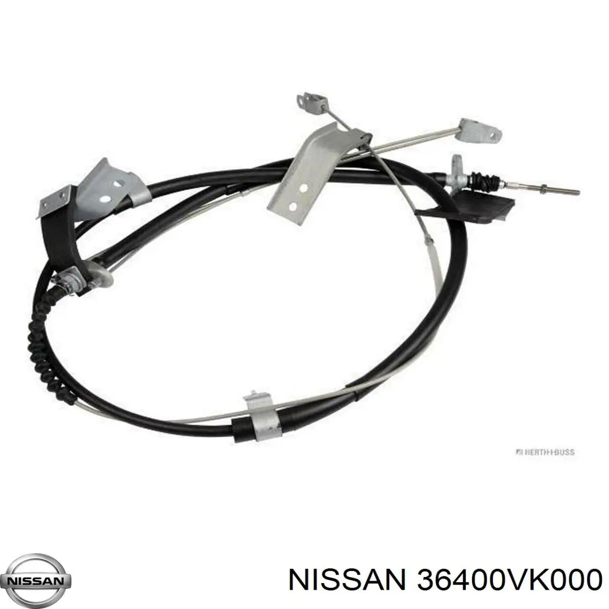 Трос ручного гальма задній, правий/лівий Nissan/Infiniti 36400VK000 ціна, від 38.00 USD