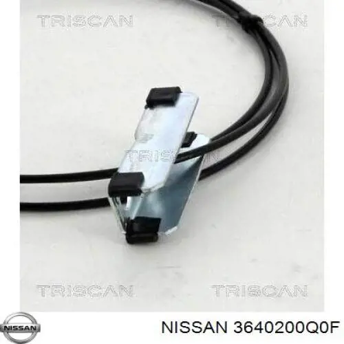 Трос ручного гальма передній 3640200Q0F Nissan/Infiniti
