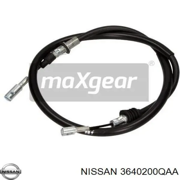 3640200QAA Nissan/Infiniti Трос ручного гальма передній