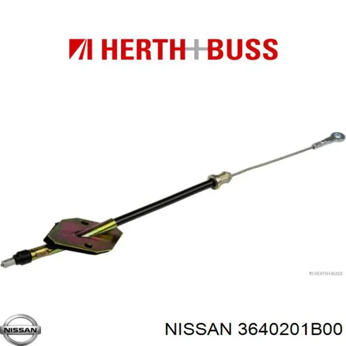 Трос стоянкового гальма передній Japan Parts BC150 ціна, від 7.79 USD
