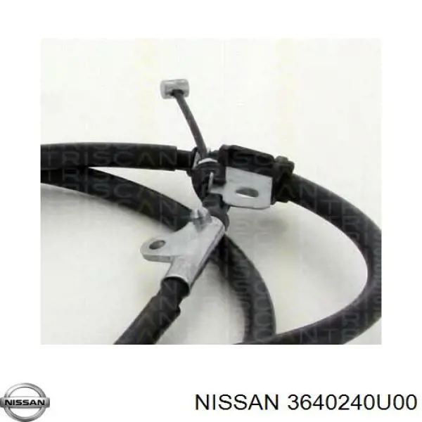 Трос стоянкового гальма передній Nissan/Infiniti 3640240U00 ціна, від 42.37 USD