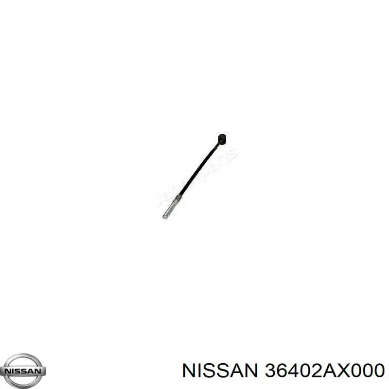 36402AX000 Nissan трос ручного гальма передній
