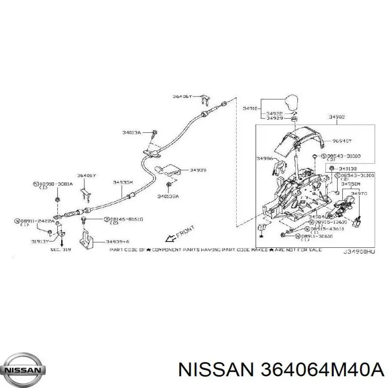 364064M40A Nissan/Infiniti 