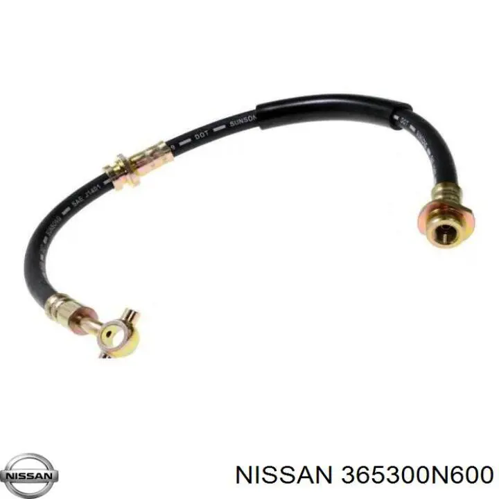 Трос стоянкового гальма задній правий Nissan/Infiniti 365300M810 ціна, від 30.06 USD