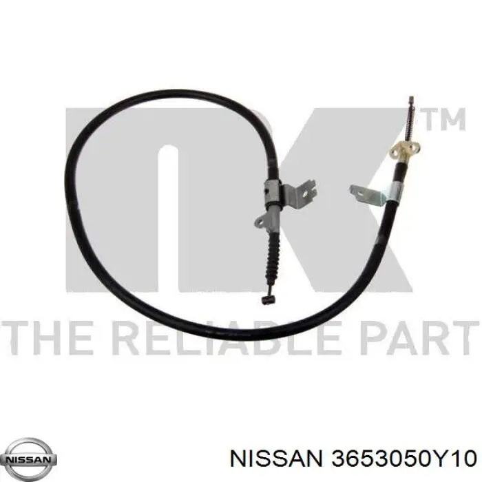 Трос стоянкового гальма задній правий Nissan/Infiniti 3653050Y10 ціна, від 15.83 USD