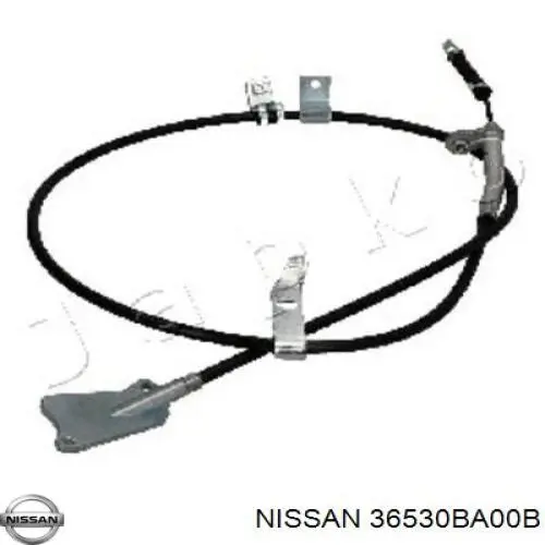 Трос стоянкового гальма задній правий Nissan/Infiniti 36530AV600 ціна, від 25.66 USD