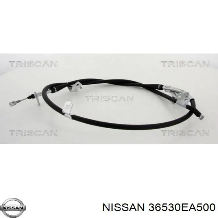 Трос стоянкового гальма задній правий Nissan/Infiniti 365303X00A ціна, від 38.67 USD