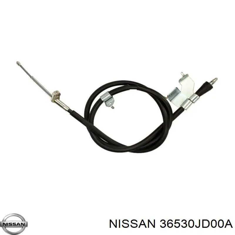 Купити 36530JD00A Nissan/Infiniti Трос ручного гальма задній, правий