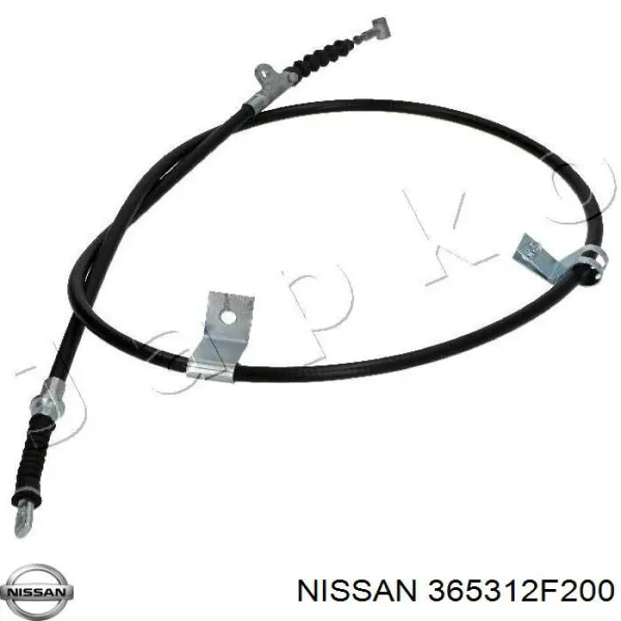 365312F200 Nissan/Infiniti Трос ручника задній лівий