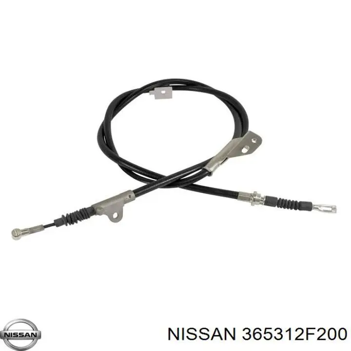 Трос стоянкового гальма задній лівий Nissan/Infiniti 365312F200 ціна, від 14.62 USD