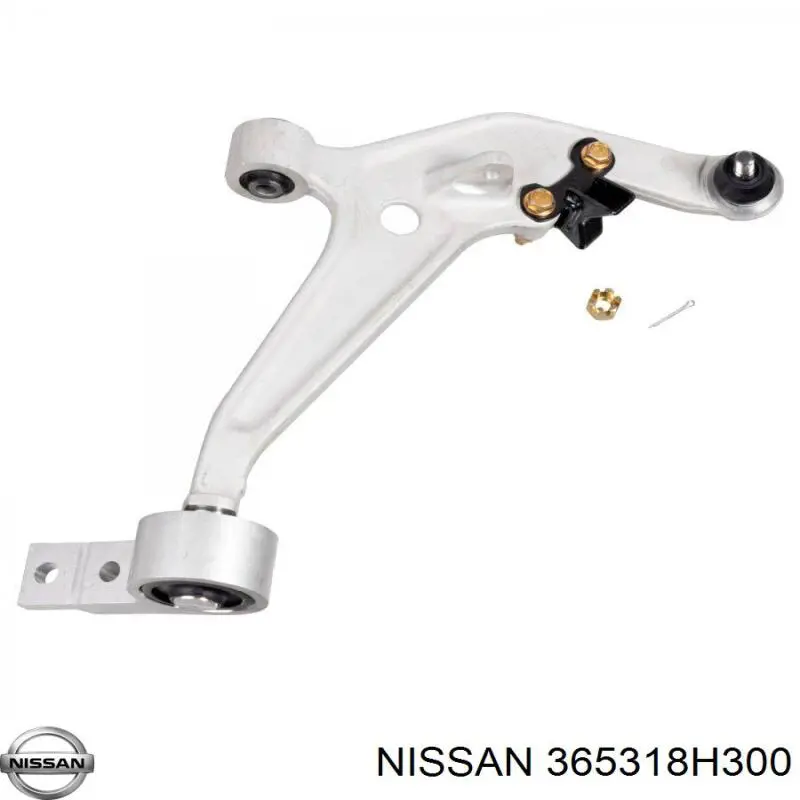 365318H300 Nissan/Infiniti Трос ручника задній лівий