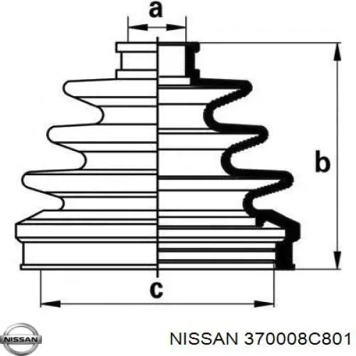 Купити BB3127 Posterparts Кардан задній
