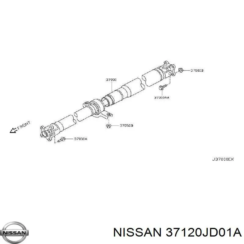 Купити 37120JD01A Nissan/Infiniti 