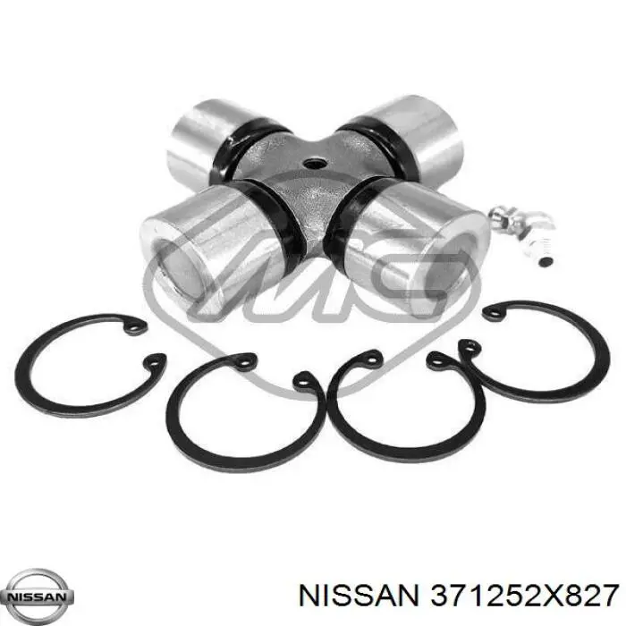 Хрестовина карданного валу, переднього Nissan/Infiniti 371252X827