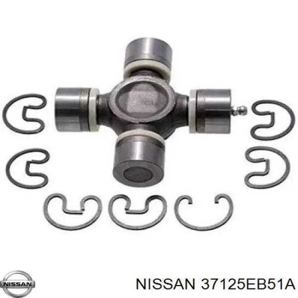 Хрестовина карданного валу Nissan/Infiniti 37125EB51A ціна, від 13.89 USD