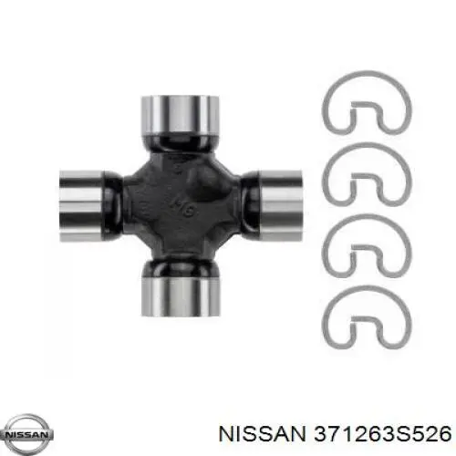 Хрестовина карданного валу Nissan/Infiniti 371263S526 ціна, від 8.01 USD