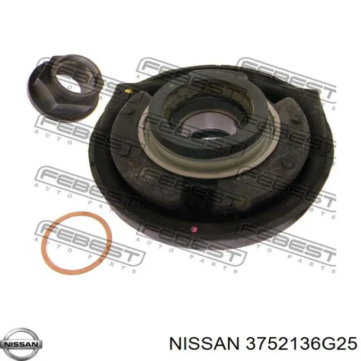 Купити 3752136G25 Nissan/Infiniti Підвісний підшипник карданного валу