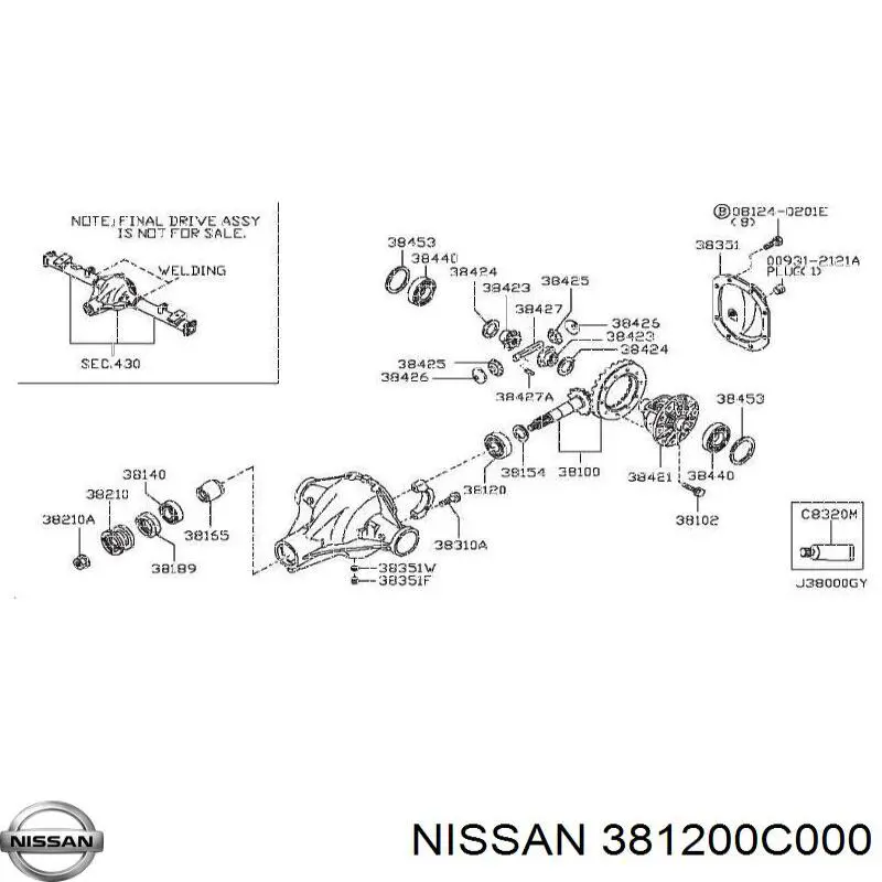 381200C000 Nissan/Infiniti 