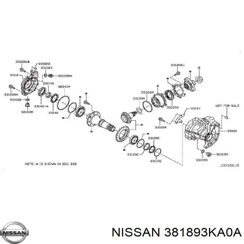  Nissan/Infiniti 381893KA0A ціна, від 8.75 USD