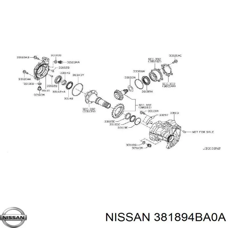  381894BA0A Nissan