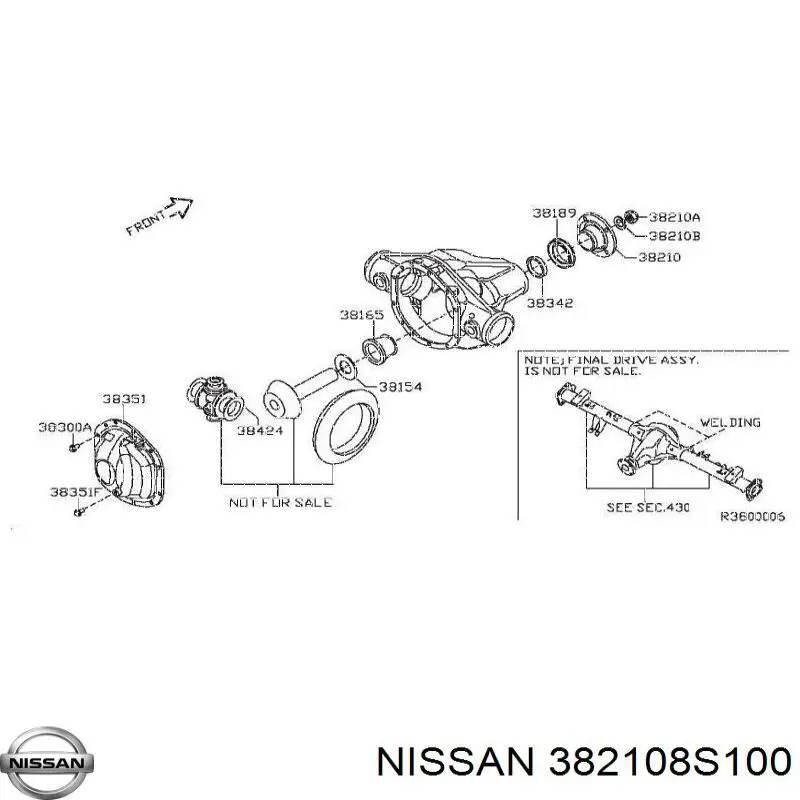 Nissan/Infiniti 382108S100 ціна, від 129.83 USD