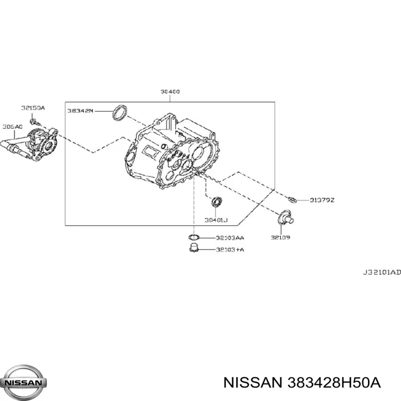  383428H50A Nissan