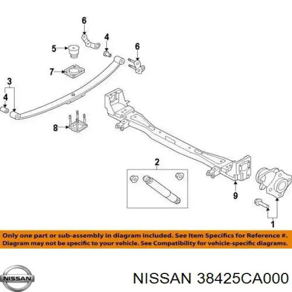 38425CA000 Nissan/Infiniti 