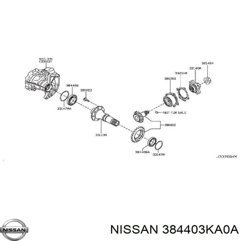  Nissan/Infiniti 384403KA0A ціна, від 29.85 USD
