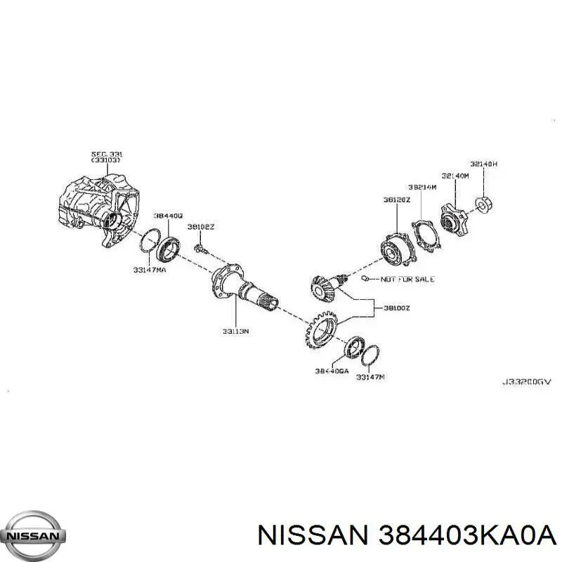 384403KA0A Nissan/Infiniti 