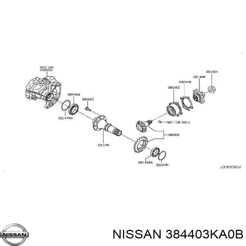  Nissan/Infiniti 384403KA0B ціна, від 37.63 USD