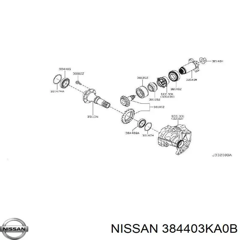 384403KA0B Nissan/Infiniti 