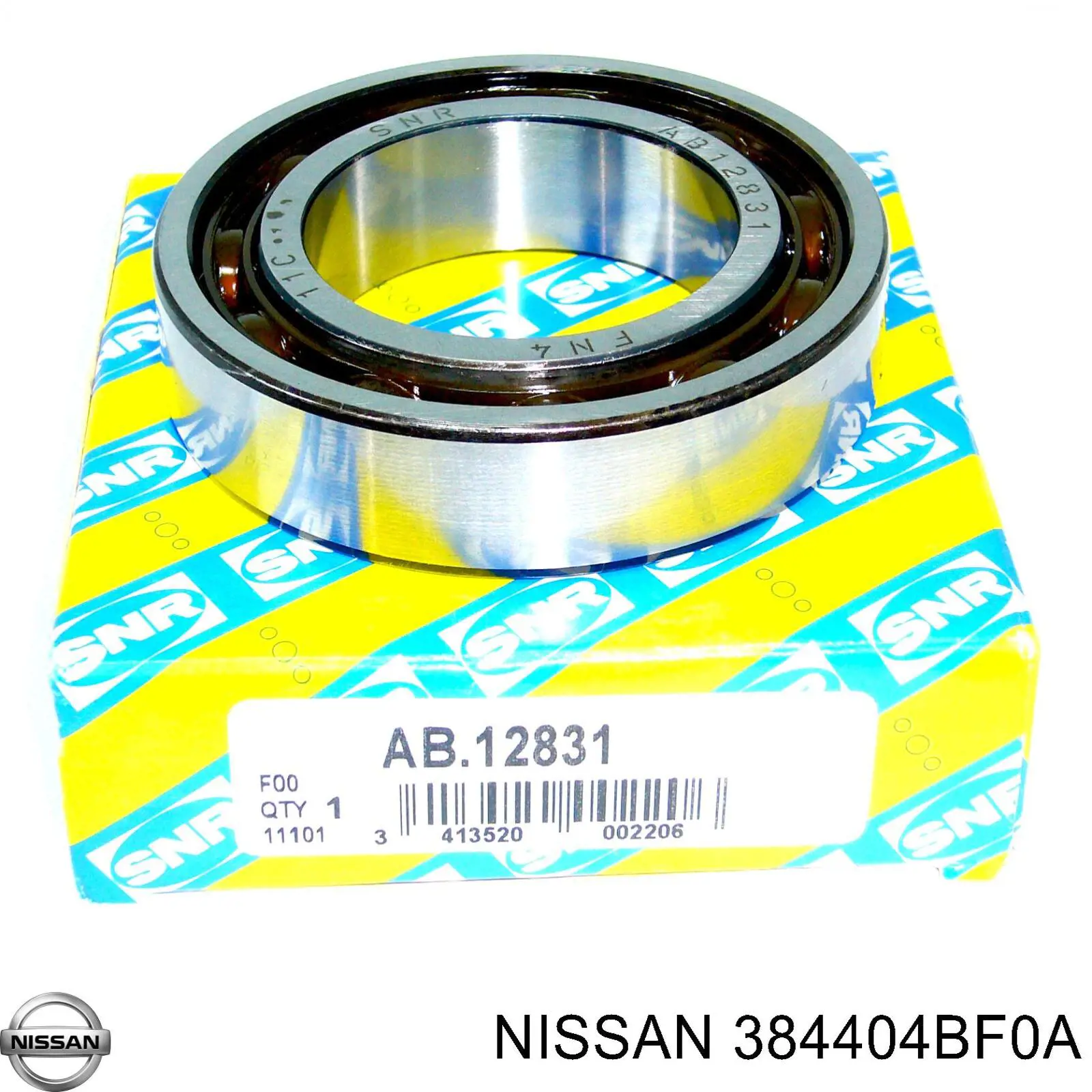 Підшипник диференціалу заднього моста 384404BF0B Nissan/Infiniti