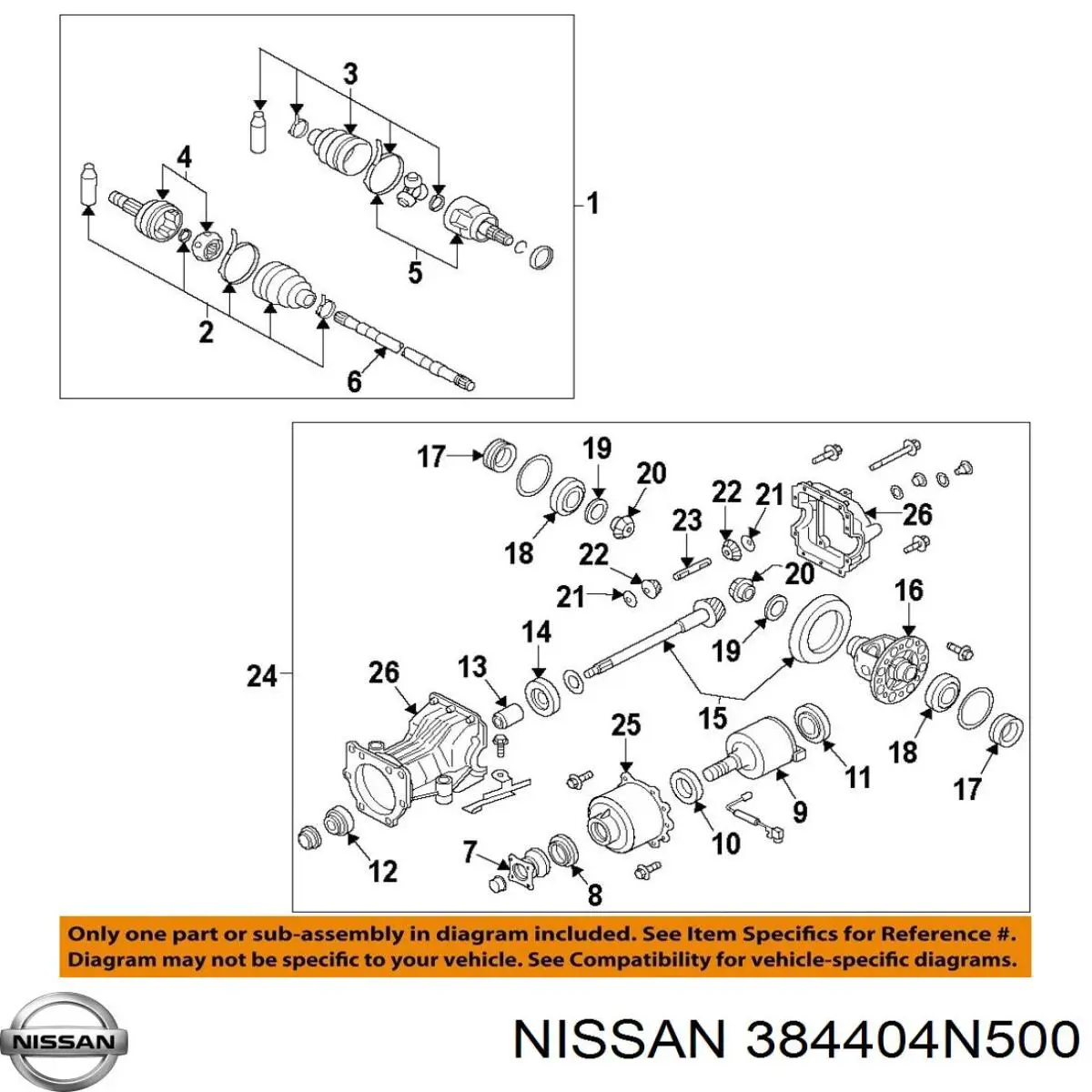 384404N500 Nissan/Infiniti 