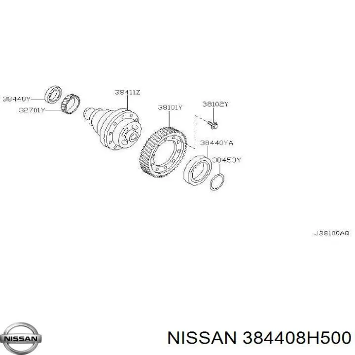  384408H500 Nissan