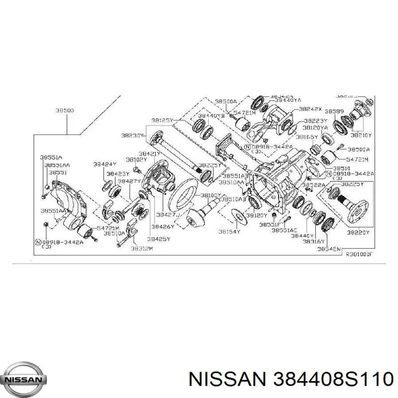 384408S110 Nissan/Infiniti 