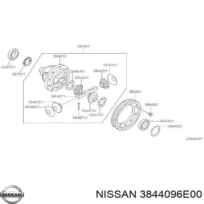 Купити 3844096E00 Nissan/Infiniti 