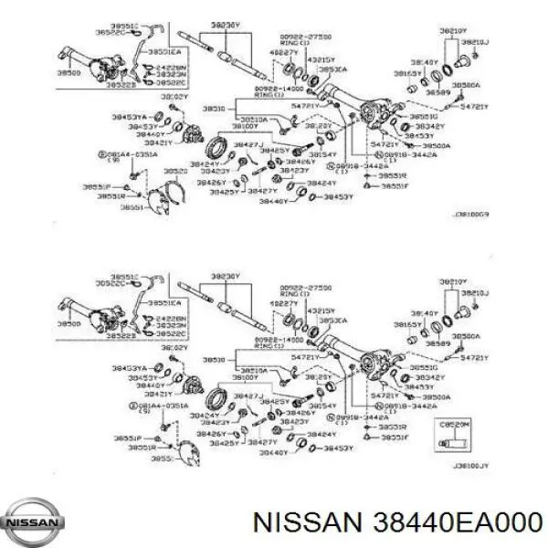  38440EA000 Nissan