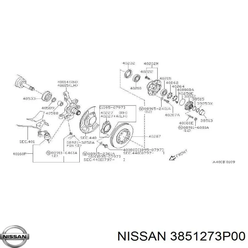  3851273P00 Nissan