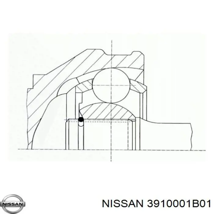  3910001B01 Nissan