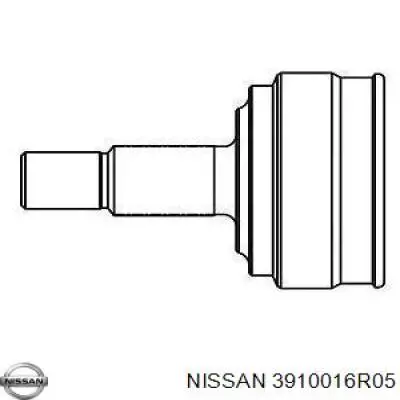 3910016R05 Nissan піввісь (привід передня, права)