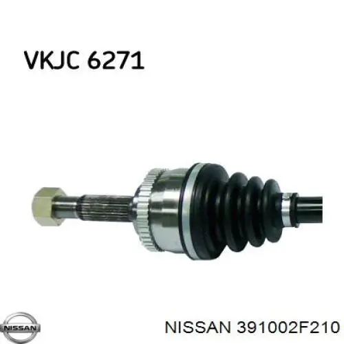 Купити 391002F210 Nissan/Infiniti Піввісь права