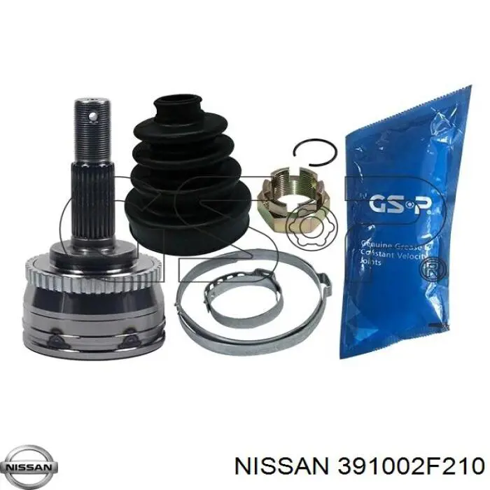 Піввісь передня, права Nissan/Infiniti 391002F210 ціна, від 50.79 USD