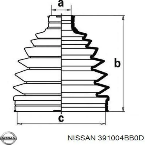  Nissan/Infiniti 391004BB0D ціна, від 55.25 USD
