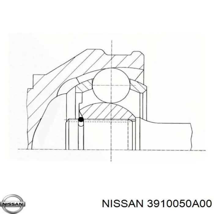 Граната колісна Nissan/Infiniti 3910050A00 ціна, від 27.60 USD