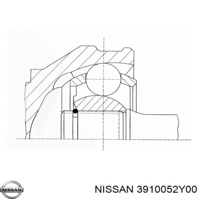 Привід правий Nissan Sunny III