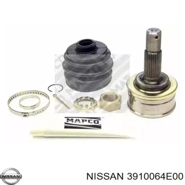 ШРУС зовнішній передній 3910064E00 Nissan/Infiniti