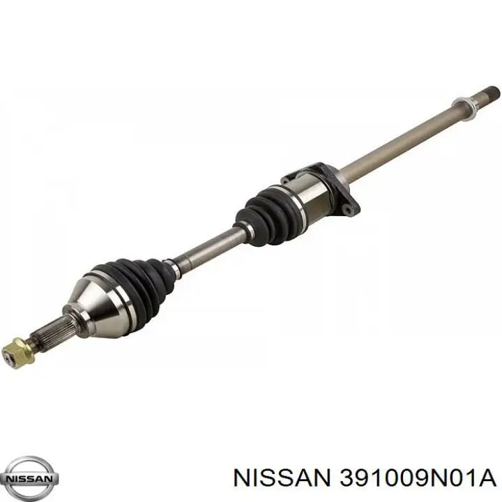 391009N00B Nissan/Infiniti Привід передній правий