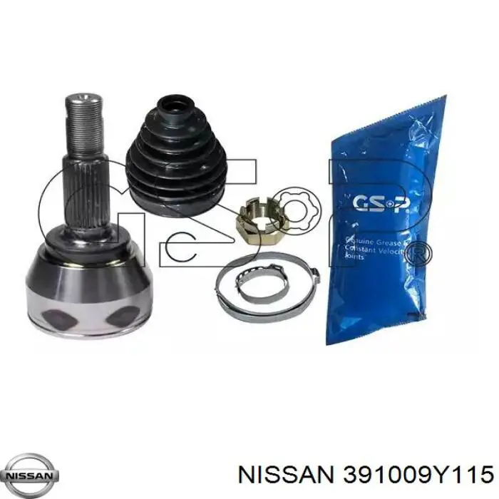 391009Y115 Nissan/Infiniti Граната зовнішня
