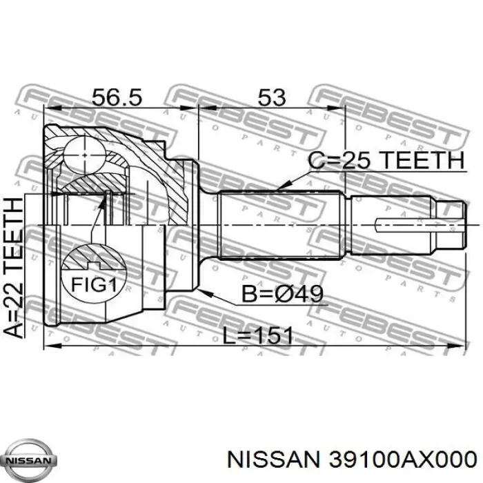  39100AX000 Nissan